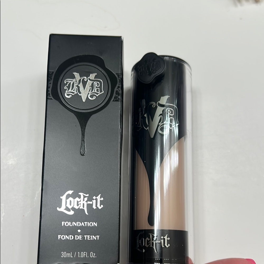 Kat Von D Cream Foundation Lock-it Long-lasting Coverage 46 cool